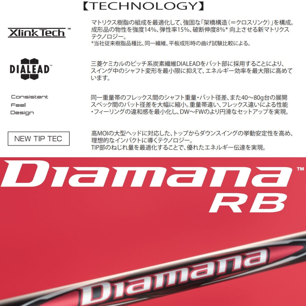 MITSUBISHI ディアマナ RB 43 53 63 73 83