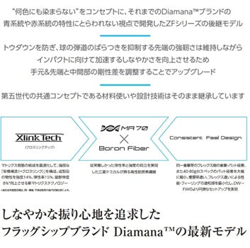 MITSUBISHIケミカル ディアマナ GTシリーズ 40 50 60 70 80