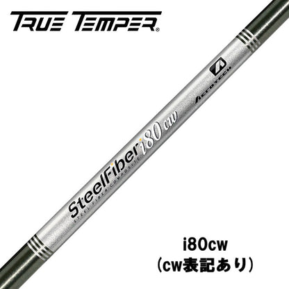 TRUE TEMPER　スチールファイバー I-80cw　アイアン