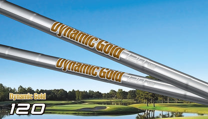 トゥルーテンパー ダイナミックゴールド120　アイアンテーパー　グリップ付