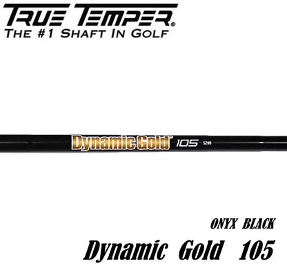 トゥルーテンパー ダイナミックゴールド 105 ONYX BLACK オニキス ブラック　アイアン用