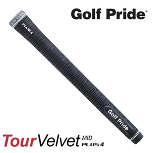 GOLF PRIDE ゴルフプライド ツアーベルベット プラス4 ミッド【バックライン無】