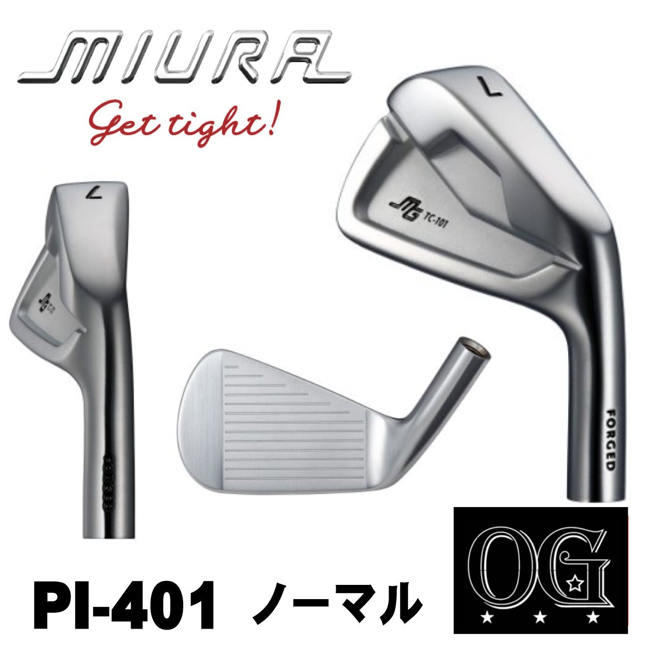 三浦技研TC-101 アイアン６本セット(#5~Pw) _カスタム - OPS GOLF 工房